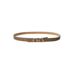 Black Colour BCLotus Belt Lt. Taupe
