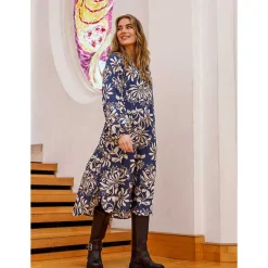 Black Colour BCLuna Nelly Dress Native Blue