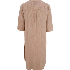 Black Colour BCMelina Linen Shirt Dress Sand