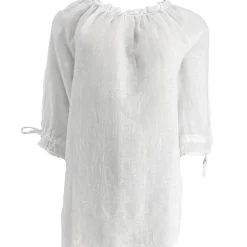 Cabana Living Elm 3001-7 Linen Blouse Hvid