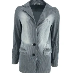 Cabana Living Stripe Jacket Chicco Blå