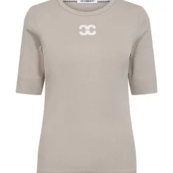 Co Couture GrannyCC Logo Tee Mink