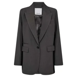 Co Couture LianeCC Panel Oversize Blazer Dark Grey