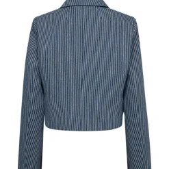 Co Couture NellieCC Stripe Blazer Blue