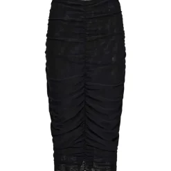 Co Couture ReaganCC Ruched Skirt Black