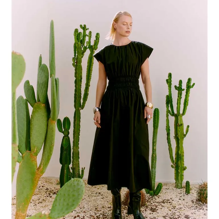 Copenhagen Muse CMCrips Long Dress Black