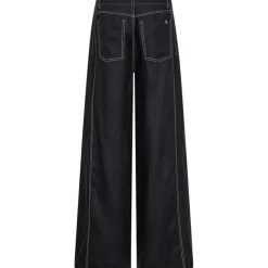 Copenhagen Muse CMNatuli Pants With Heavy Stitch Black
