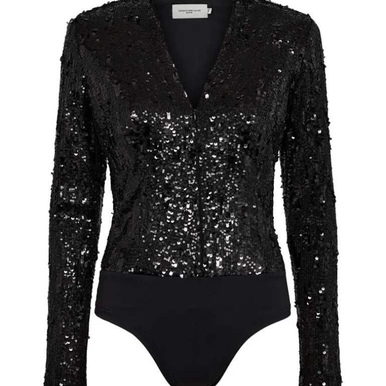 Copenhagen Muse CMSequince Bodystocking Black