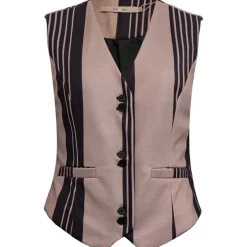 Costamani Cozzy Vest Black Stripe