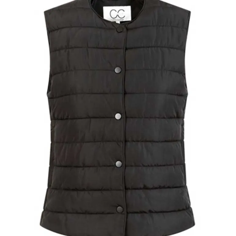 Coster Copenhagen Asta Quilted Vest Black