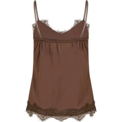 Coster Copenhagen CCH1004 Lace Top 389 Chocolate Nut