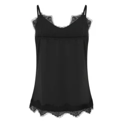 Coster Copenhagen CCH1004 Lace Top 100 Sort