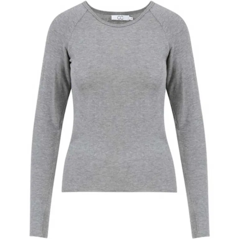 Coster Copenhagen CCH2202 Lana Wool Long Sleeve Grey Melange