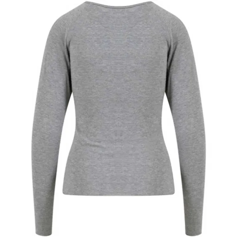 Coster Copenhagen CCH2202 Lana Wool Long Sleeve Grey Melange
