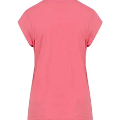 Coster Copenhagen CCH1101 V-Neck T-Shirt 637 Coral Paradise