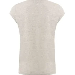 Coster Copenhagen CCH1101 V-Neck T-Shirt 129 Lysegrå