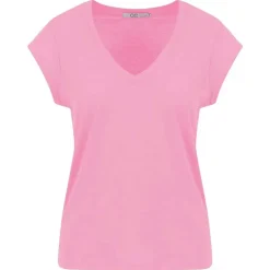 Coster Copenhagen CCH1101 V-Neck T-Shirt 615 Lyserød