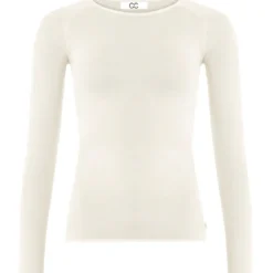 COSTER COPENHAGEN LONGSLEEVE KNIT  HVID