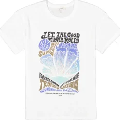 Garcia D50007 Ladies T-Shirt SS Off White