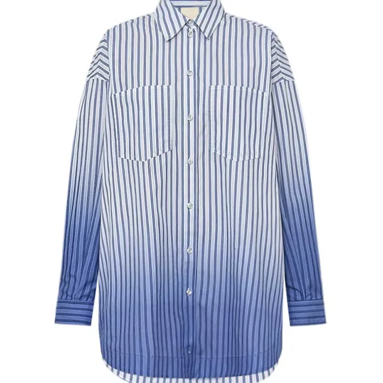 Gossia NuritGO Shirt Blue Stribe Ombre