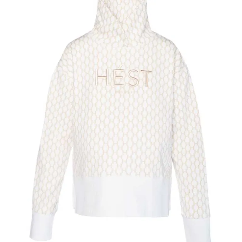 Hést Amara Sweatshirt White Alyssum