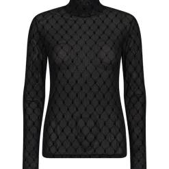 Hype The Detail 315-14-9 Mesh Turtle Neck Black