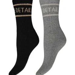 Hype The Detail 21491-8000-9006 Tennis Sock 2-pk Black