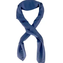 J By J F-229 Mini Viscose Scarf Navy