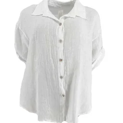 J BY J Puro Linen Shirt Hvid