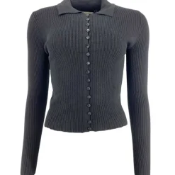 J By J 6036 Short Cardigan Black