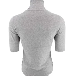 J By J 6032 SS Roll Neck Knit Grey