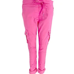 J By J 95870 Stretch Cargo Pants Pink