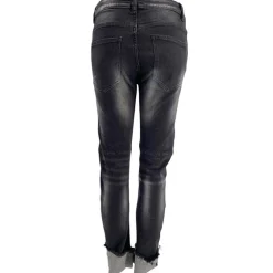 J By J 8457 Stretch Jeans Black