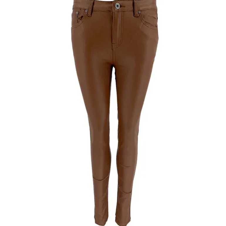 J BY J 6688 STRETCH PANTS BRUN