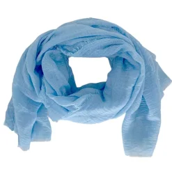 J BY J S-111595 VISCOSE SCARF LYSEBLÅ