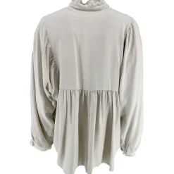 J By J 81690 Tencel Shirt Light Grey