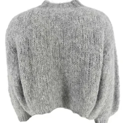 J By J 3038 Turtle Neck Knit Grey