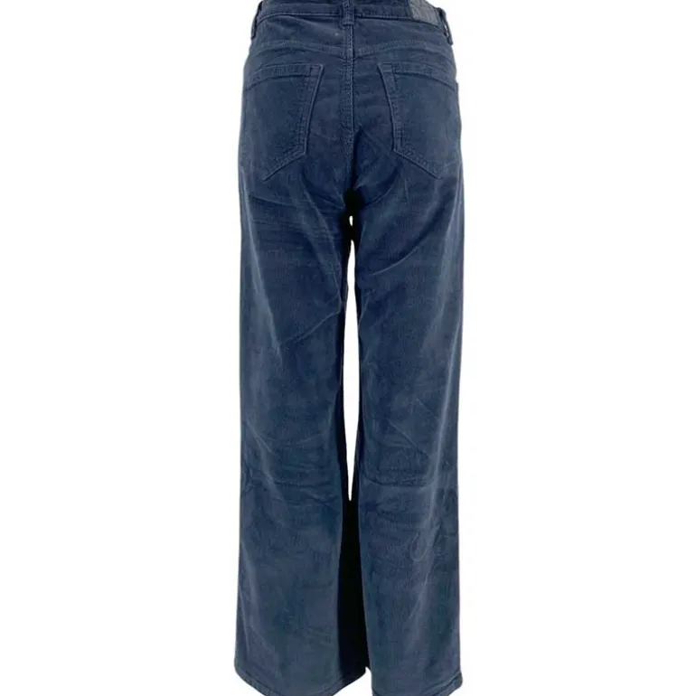 J By J 6988 Velvet Pants Navy