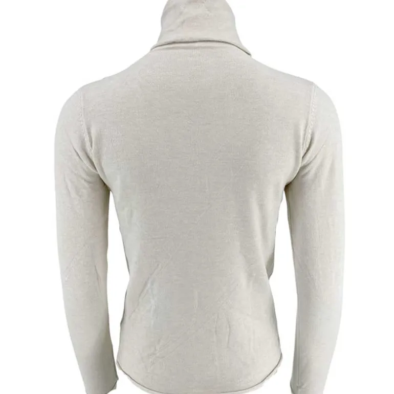 J By J 9013 Viscose Roll Neck Beige