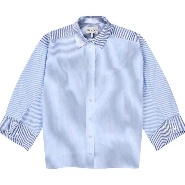 Munthe Filberto Oversized Shirt Blue