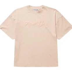 Munthe Udello SS Oversized T-Shirt Peach