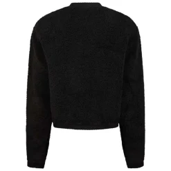 Neo Noir Limo Fluffy Knit Cardigan Black