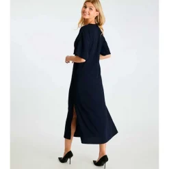 Neo Noir Myran Solid Dress Black