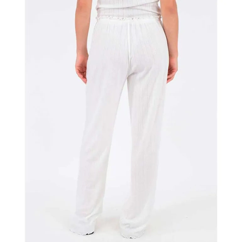 Neo Noir Serafine Pointelle Pants Hvid