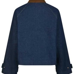 Neo Noir Vista Denim Cord Jacket Blue