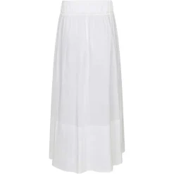 Neo Noir Yara Poplin Skirt White