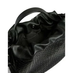 Pieces PCBalloon Large Braided Bag Black