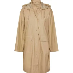 Pieces PCBelis Rain Jacket Safari