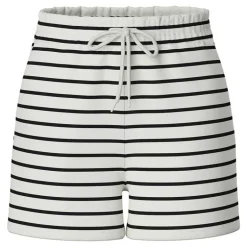 Pieces PCChilli Summer HW Shorts Stripe Noos Hvid