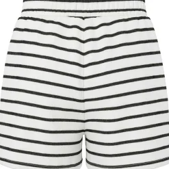 Pieces PCChilli Summer Shorts Stripe Noos Cloud Dancer
